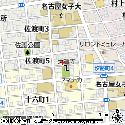 愛知県名古屋市瑞穂区佐渡町5丁目51周辺の地図