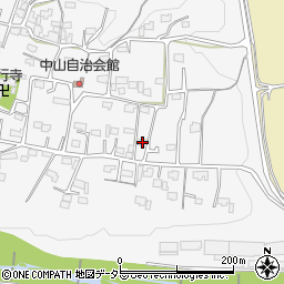 三重県いなべ市北勢町中山321-1周辺の地図