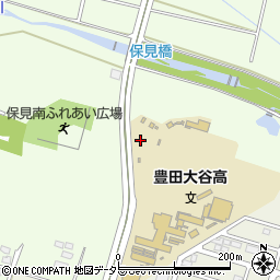 愛知県豊田市保見町（四ツ足）周辺の地図