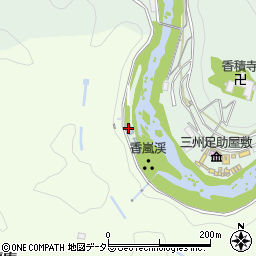 愛知県豊田市足助町井ノ上17周辺の地図