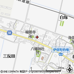 愛知県豊田市伊保町宮本9周辺の地図