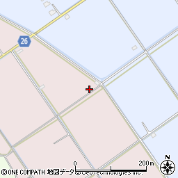 滋賀県近江八幡市水茎町28周辺の地図