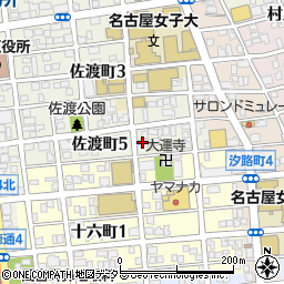 愛知県名古屋市瑞穂区佐渡町5丁目48周辺の地図