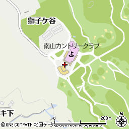 愛知県豊田市中金町獅子ケ谷周辺の地図