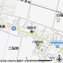 愛知県豊田市伊保町宮本4周辺の地図