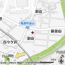 愛知県豊田市伊保町金山128-1周辺の地図