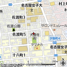 愛知県名古屋市瑞穂区佐渡町5丁目52周辺の地図