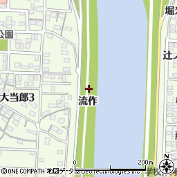 愛知県名古屋市中川区大蟷螂町周辺の地図