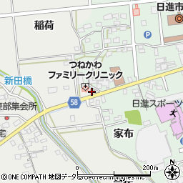 福岡材木店周辺の地図