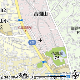 愛知県名古屋市天白区音聞山1403周辺の地図