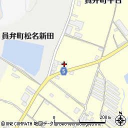 三重県いなべ市員弁町平古167-14周辺の地図