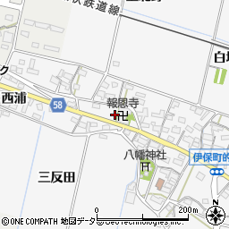 愛知県豊田市伊保町宮本2周辺の地図