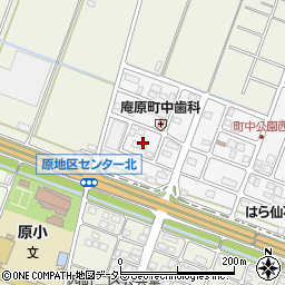 静岡県沼津市原町中1丁目2周辺の地図