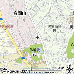 愛知県名古屋市天白区音聞山1210周辺の地図