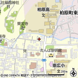 兵庫県丹波市柏原町柏原443-1周辺の地図