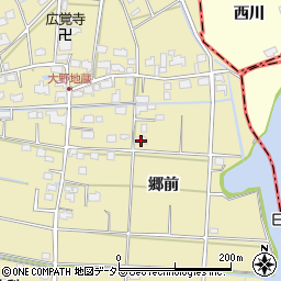 愛知県愛西市大野町郷前70周辺の地図