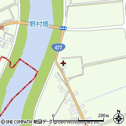 滋賀県近江八幡市野村町1623周辺の地図