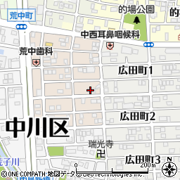 愛知県名古屋市中川区草平町1丁目108周辺の地図