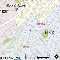 静岡県三島市旭ヶ丘40-6周辺の地図
