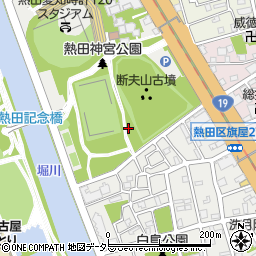 熱田神宮公園トイレ２周辺の地図