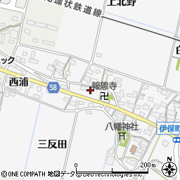 愛知県豊田市伊保町宮本3周辺の地図