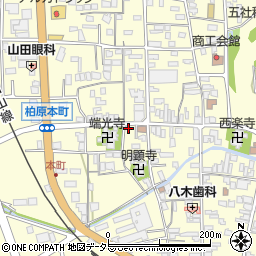 兵庫県丹波市柏原町柏原268周辺の地図