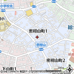 愛知県名古屋市瑞穂区密柑山町周辺の地図