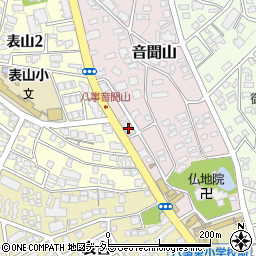 愛知県名古屋市天白区音聞山1515周辺の地図