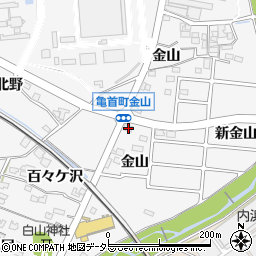 愛知県豊田市伊保町金山130-1周辺の地図