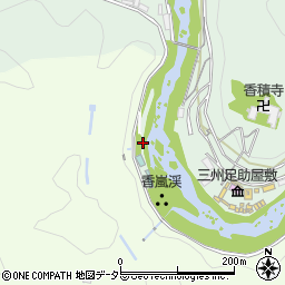 愛知県豊田市足助町井ノ上周辺の地図