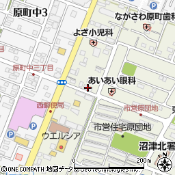 ゲオ　沼津原店周辺の地図