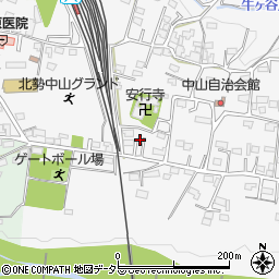 三重県いなべ市北勢町中山151周辺の地図