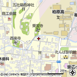 兵庫県丹波市柏原町柏原416-1周辺の地図