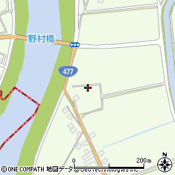 滋賀県近江八幡市野村町3613周辺の地図