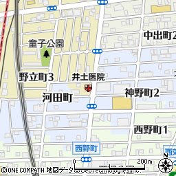 井土医院周辺の地図