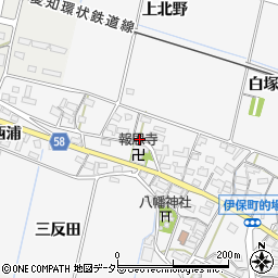 愛知県豊田市伊保町宮本6周辺の地図
