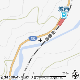 静岡県浜松市天竜区佐久間町相月2047周辺の地図