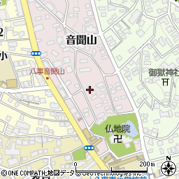 愛知県名古屋市天白区音聞山1302周辺の地図