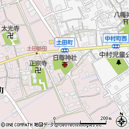 日尊神社周辺の地図