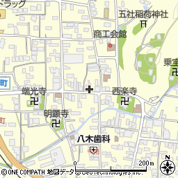 兵庫県丹波市柏原町柏原221周辺の地図