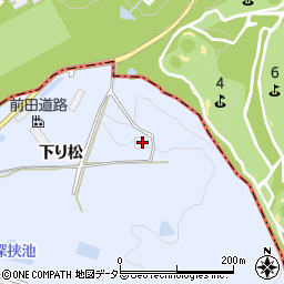 愛知県みよし市福谷町下り松1-532周辺の地図