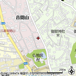 愛知県名古屋市天白区音聞山1206周辺の地図