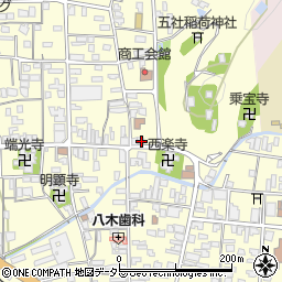 兵庫県丹波市柏原町柏原206周辺の地図