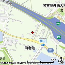 愛知県日進市米野木町南山919周辺の地図