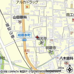 兵庫県丹波市柏原町柏原374周辺の地図