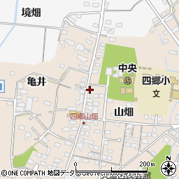 愛知県豊田市四郷町山畑81周辺の地図