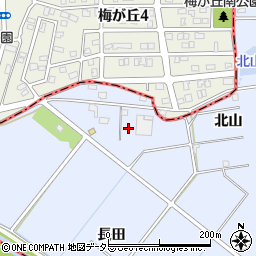 愛知県日進市赤池町北山19周辺の地図