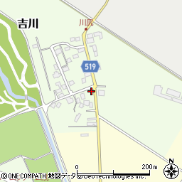 滋賀県野洲市吉川4886周辺の地図