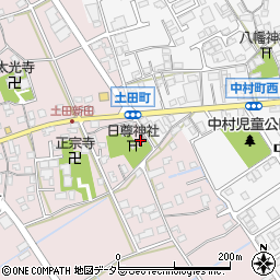 土田会館周辺の地図