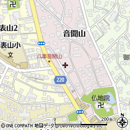 愛知県名古屋市天白区音聞山1047周辺の地図